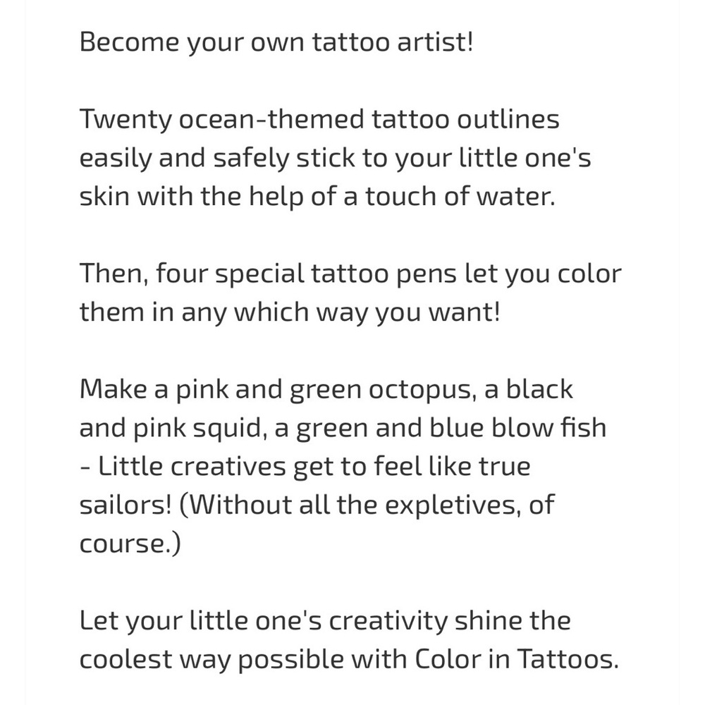 Color In Temporary Tattoos - Picture 4 of 5